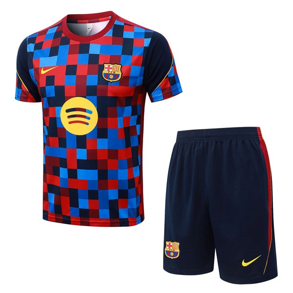 Maillot Entrainement Barcelone 2026-27 Bleu Rouge